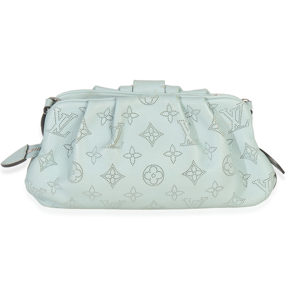 Louis Vuitton Vert Lagon Monogram Mahina Scala Mini Pouch